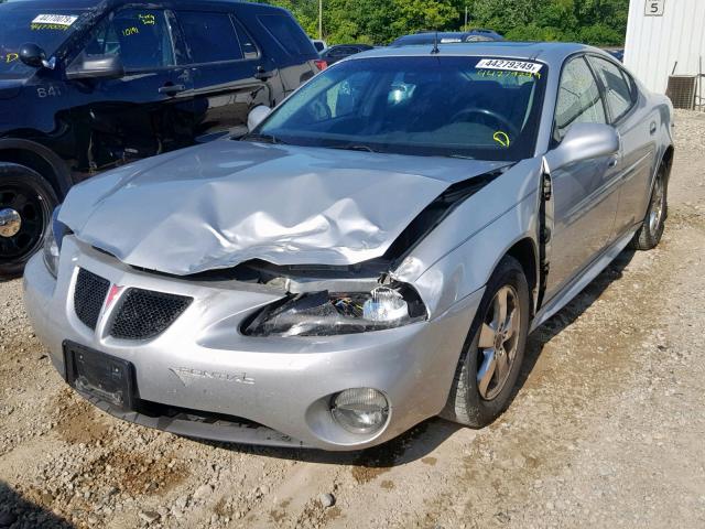 2G2WS522251131107 - 2005 PONTIAC GRAND PRIX SILVER photo 2
