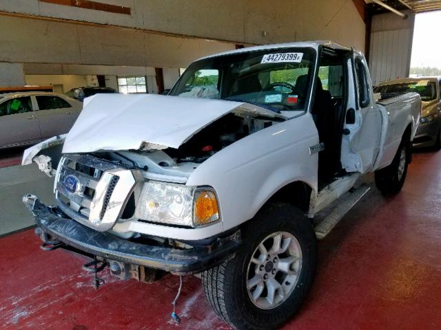 1FTZR45E09PA16387 - 2009 FORD RANGER SUP WHITE photo 2