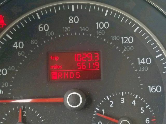 3VWRW31C78M516930 - 2008 VOLKSWAGEN NEW BEETLE BLUE photo 8