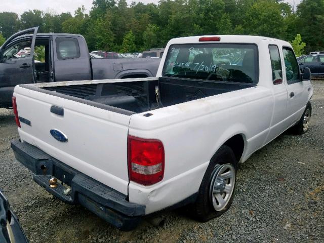 1FTYR14U67PA89781 - 2007 FORD RANGER SUP WHITE photo 4