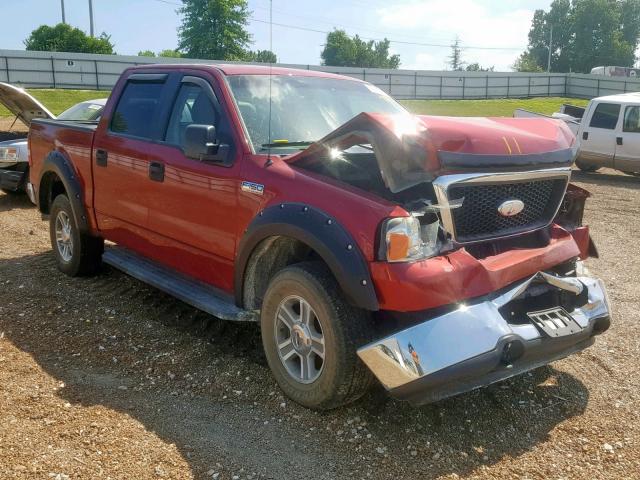 1FTPW14578FB31444 - 2008 FORD F150 SUPER RED photo 1