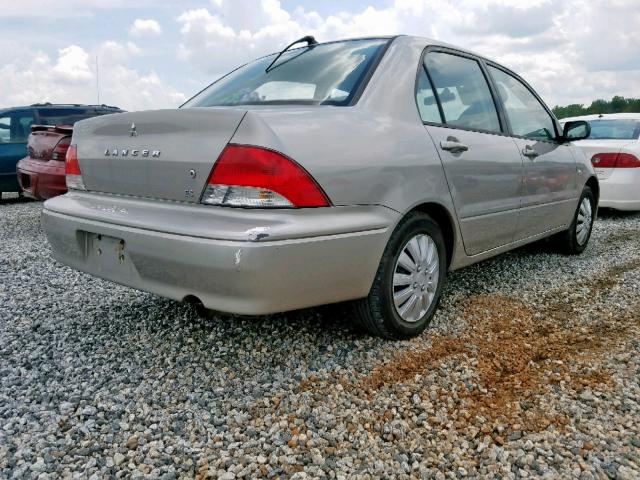 JA3AJ26E13U001217 - 2003 MITSUBISHI LANCER ES SILVER photo 4