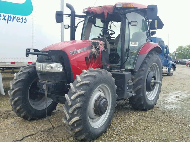 ZDBE02281 - 2014 CASE TRACTOR RED photo 2