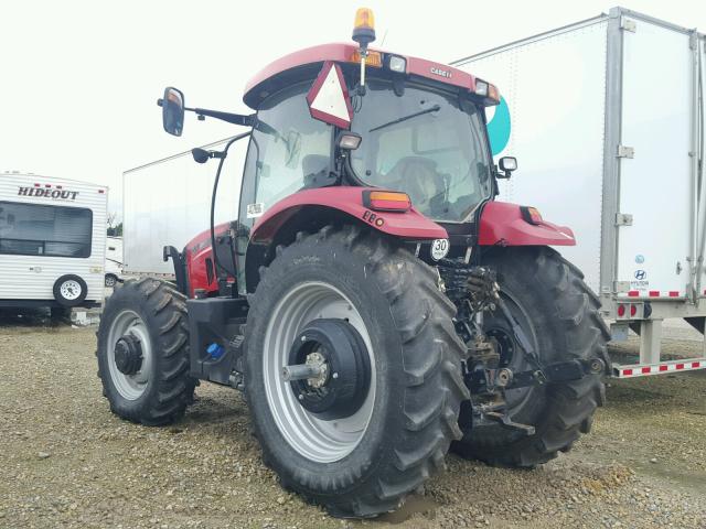 ZDBE02281 - 2014 CASE TRACTOR RED photo 3
