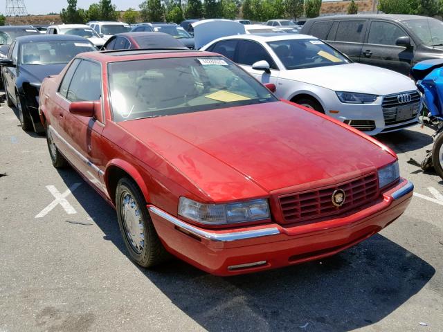 1G6ET1296SU616024 - 1995 CADILLAC ELDORADO T RED photo 1