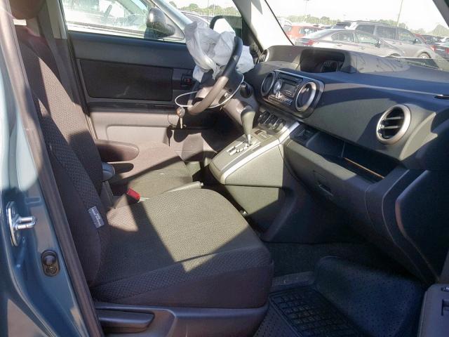 JTLZE4FE2A1111376 - 2010 TOYOTA SCION XB 青色 照片 5