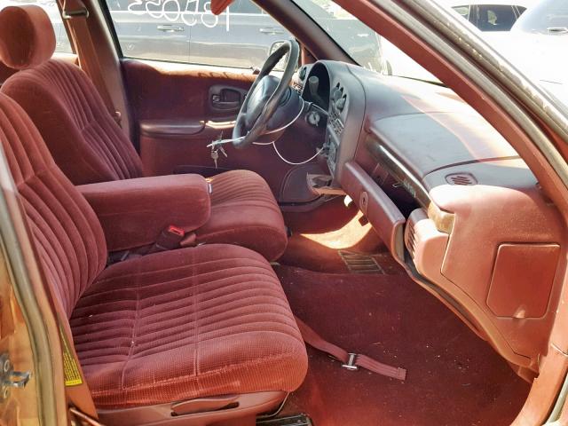 2G1WL52M9X9138580 - 1999 CHEVROLET LUMINA BAS 勃艮第红 照片 5