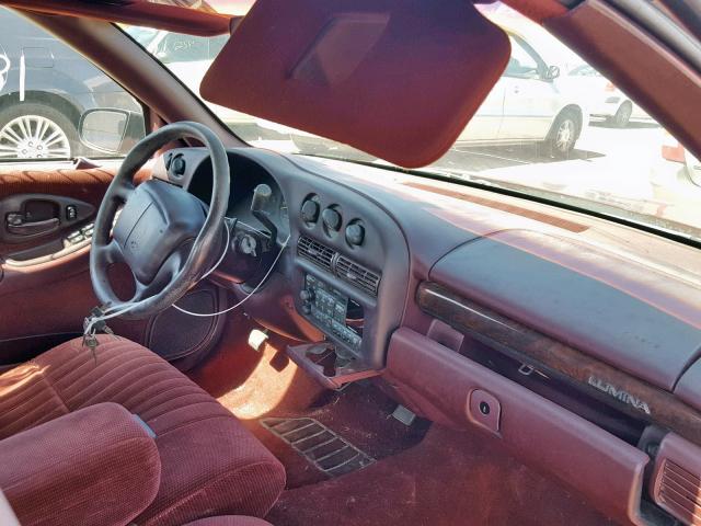 2G1WL52M9X9138580 - 1999 CHEVROLET LUMINA BAS 勃艮第红 照片 9