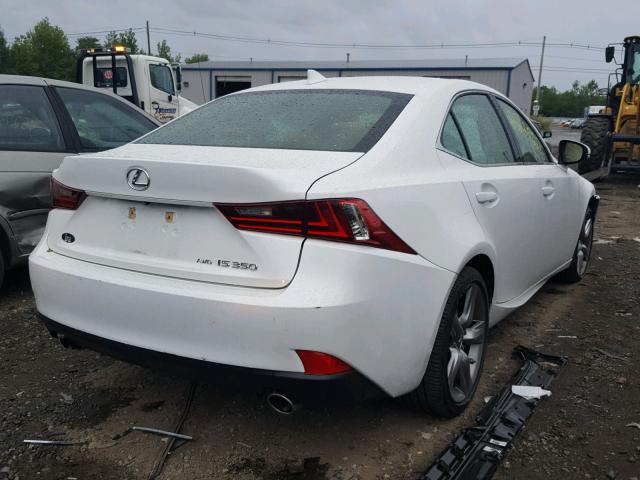 JTHCE1D22F5007381 - 2015 LEXUS IS 350 WHITE photo 4