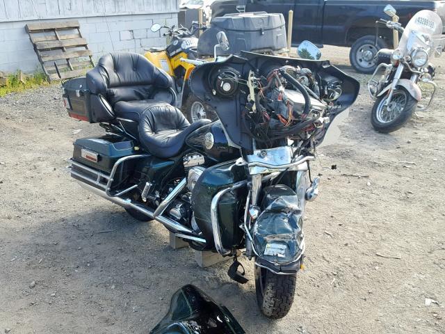 1HD1FCW12XY644078 - 1999 HARLEY-DAVIDSON FLHTCUI GREEN photo 1