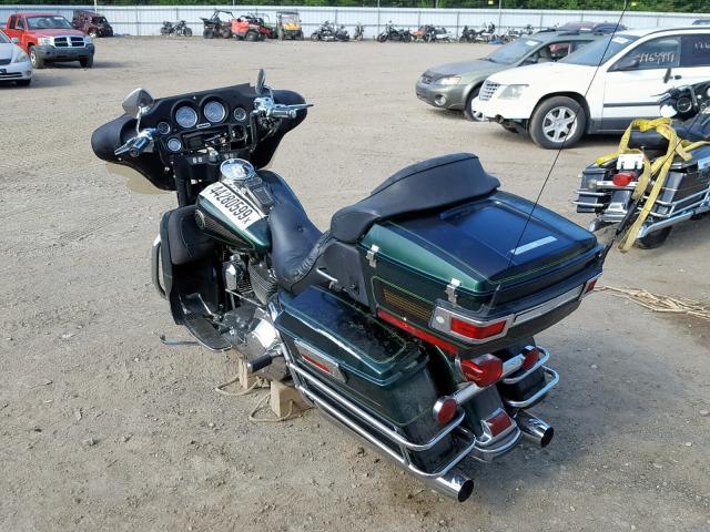 1HD1FCW12XY644078 - 1999 HARLEY-DAVIDSON FLHTCUI GREEN photo 3