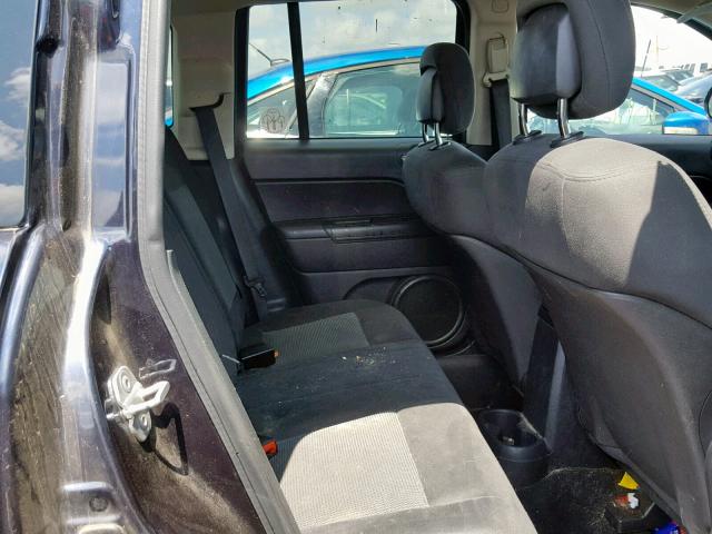 1J4NT1FB5BD137730 - 2011 JEEP COMPASS SP შავი ფოტო 6