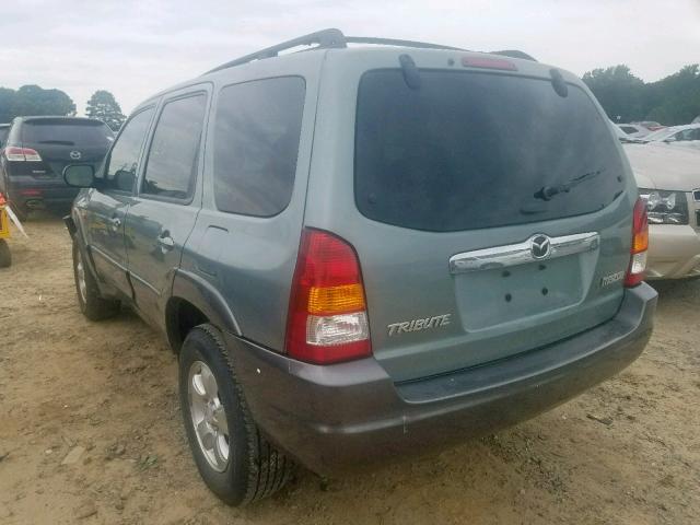 4F2YZ04153KM50652 - 2003 MAZDA TRIBUTE LX GREEN photo 3