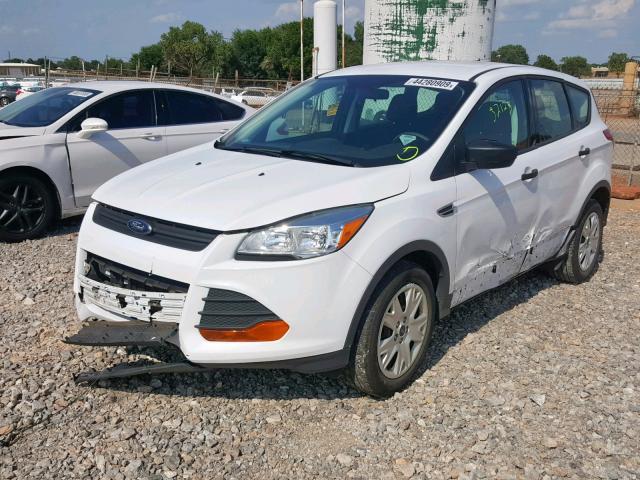 1FMCU0F73GUC57934 - 2016 FORD ESCAPE S WHITE photo 2