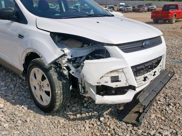 1FMCU0F73GUC57934 - 2016 FORD ESCAPE S WHITE photo 9