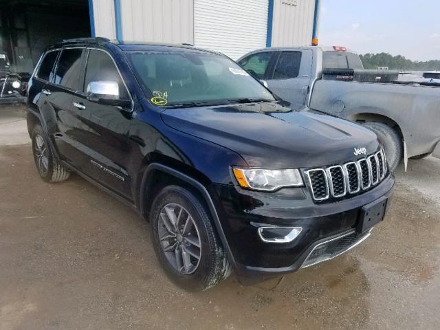 1C4RJEBG9HC634140 - 2017 JEEP GRAND CHER BLACK photo 1