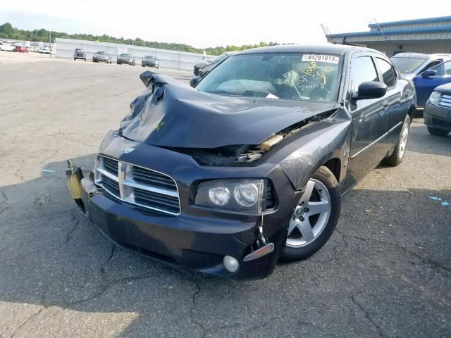 2B3CA3CV7AH226683 - 2010 DODGE CHARGER SX BLACK photo 2