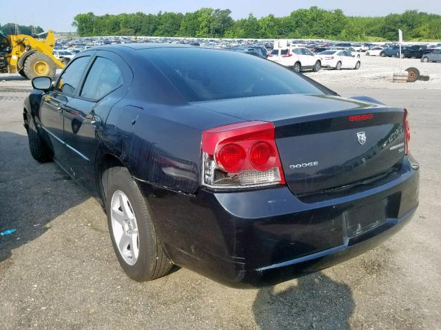 2B3CA3CV7AH226683 - 2010 DODGE CHARGER SX BLACK photo 3