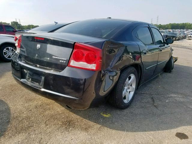 2B3CA3CV7AH226683 - 2010 DODGE CHARGER SX BLACK photo 4