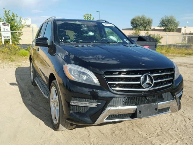 4JGDA7DB9EA296815 - 2014 MERCEDES-BENZ ML 550 4MA BLACK photo 1