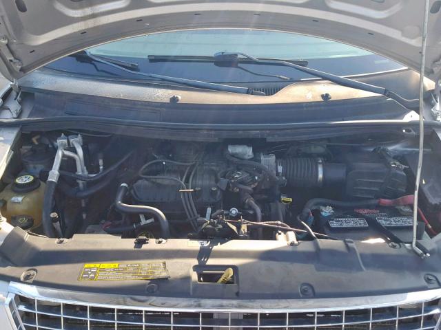 2FMZA52285BA65857 - 2005 FORD FREESTAR S SILVER photo 7