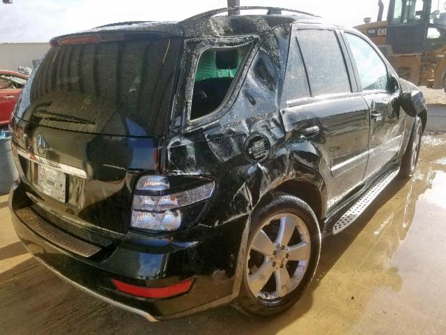 4JGBB56E09A511679 - 2009 MERCEDES-BENZ ML 350 BLACK photo 4