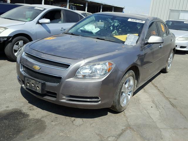 1G1ZD5E00CF185520 - 2012 CHEVROLET MALIBU 2LT CHARCOAL photo 2