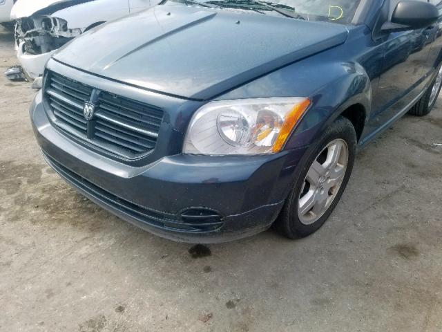 1B3HB28B18D733033 - 2008 DODGE CALIBER CHARCOAL photo 9