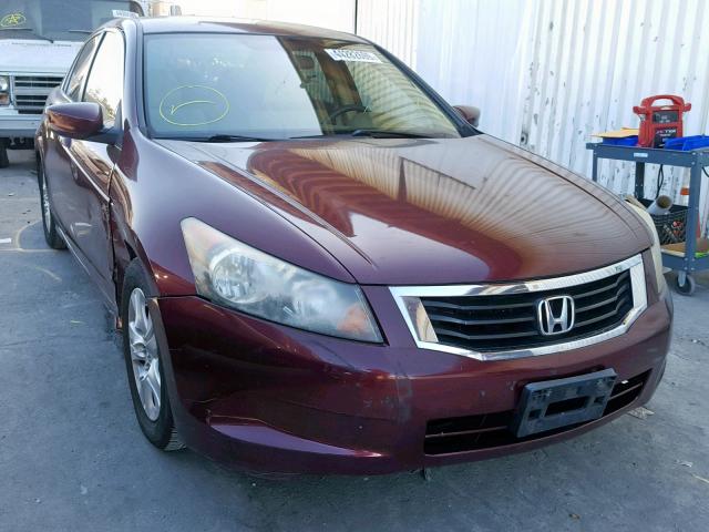 JHMCP26488C047560 - 2008 HONDA ACCORD LXP MAROON photo 1