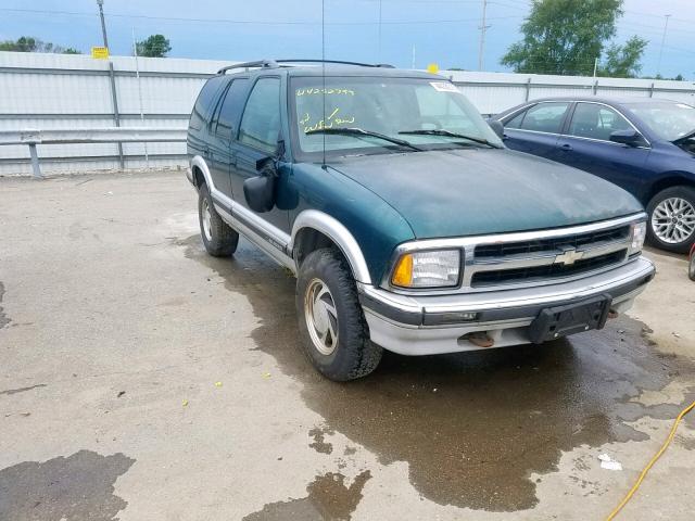 1GNDT13W6V2134576 - 1997 CHEVROLET BLAZER GREEN photo 1