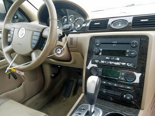 1MEFM42155G617631 - 2005 MERCURY MONTEGO PR TAN photo 9