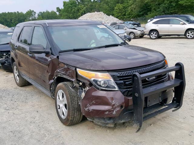 1FM5K8AR2FGA88217 - 2015 FORD EXPLORER P BROWN photo 1