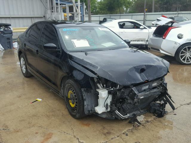 3VW2K7AJ6EM362970 - 2014 VOLKSWAGEN JETTA BASE 黑色 照片 1