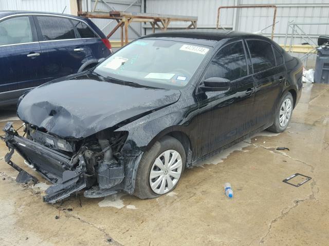 3VW2K7AJ6EM362970 - 2014 VOLKSWAGEN JETTA BASE 黑色 照片 2