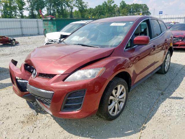 JM3ER4C30B0381495 - 2011 MAZDA CX-7 BURGUNDY photo 2