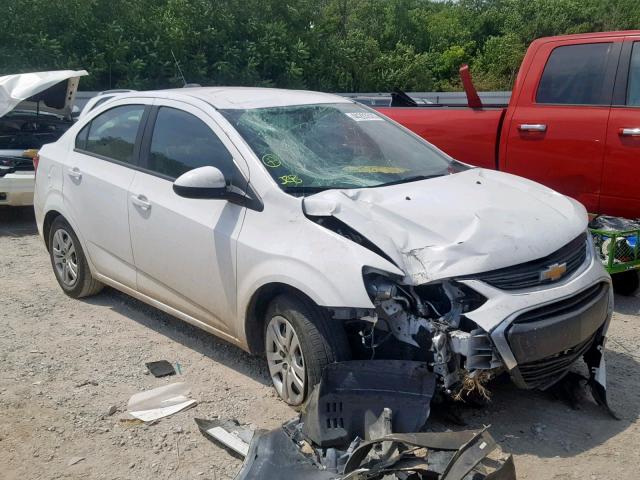 1G1JB5SH2H4164233 - 2017 CHEVROLET SONIC LS 白色 照片 1