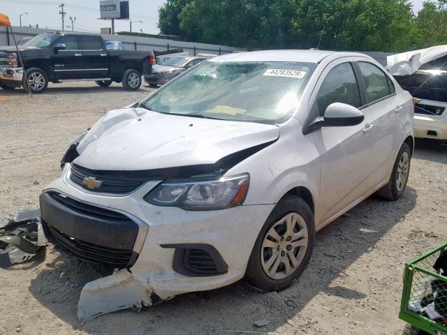 1G1JB5SH2H4164233 - 2017 CHEVROLET SONIC LS 白色 照片 2