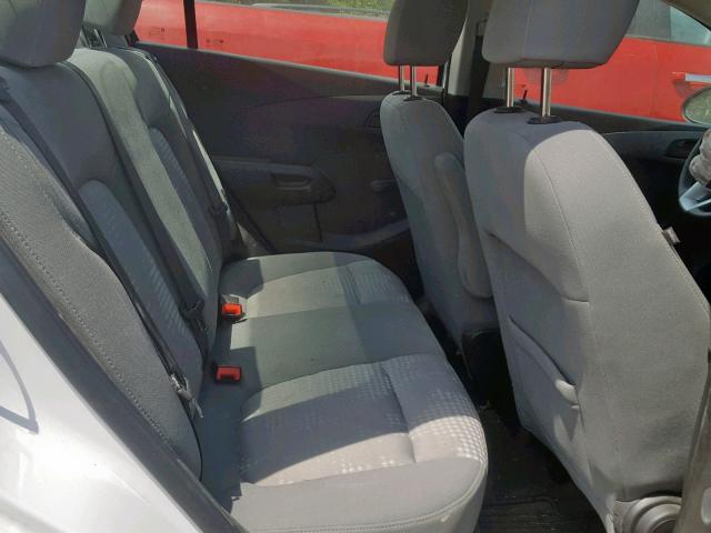 1G1JB5SH2H4164233 - 2017 CHEVROLET SONIC LS 白色 照片 6