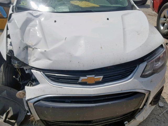 1G1JB5SH2H4164233 - 2017 CHEVROLET SONIC LS 白色 照片 7