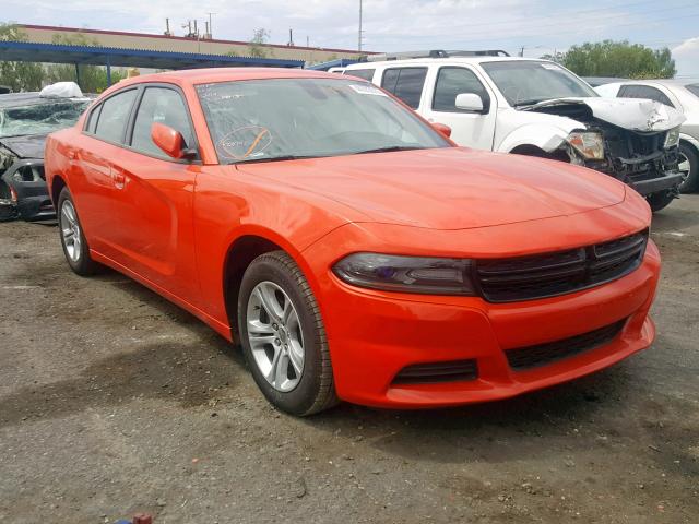 2C3CDXBG5JH179447 - 2018 DODGE CHARGER SX ORANGE photo 1