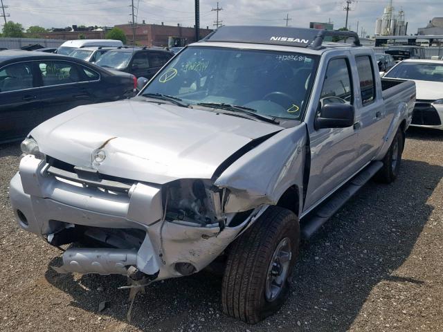 1N6ED29Y53C454050 - 2003 NISSAN FRONTIER C SILVER photo 2