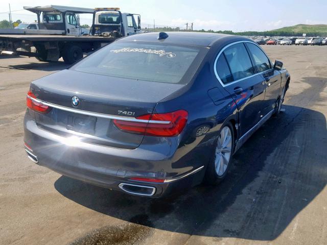 WBA7E4C54KGV70363 - 2019 BMW 740 XI თეთრი ფოტო 4
