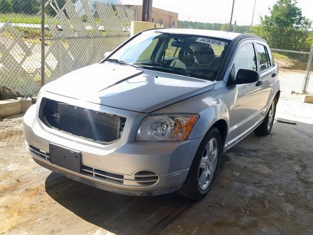 1B3HB28B98D703701 - 2008 DODGE CALIBER SILVER photo 2