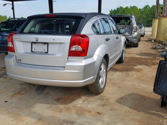 1B3HB28B98D703701 - 2008 DODGE CALIBER SILVER photo 4