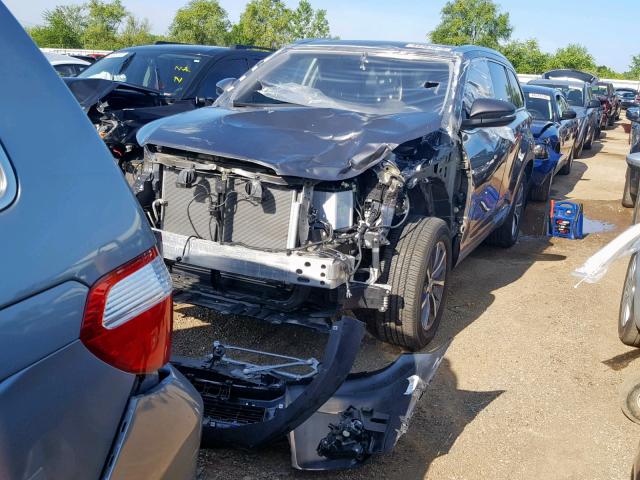 5TDJZRFH4JS890660 - 2018 TOYOTA HIGHLANDER GRAY photo 2