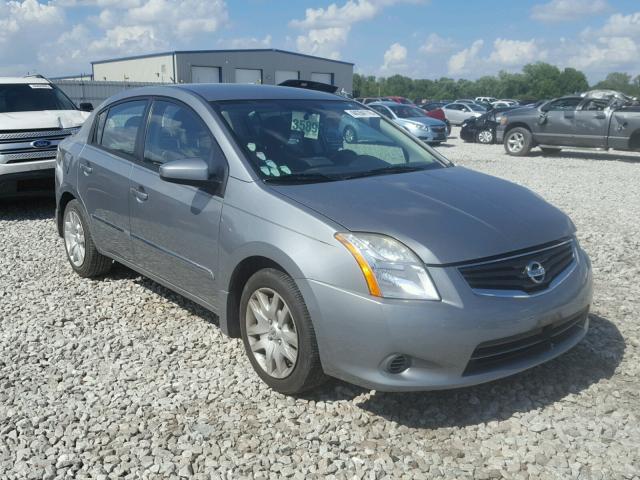 3N1AB6AP6CL765785 - 2012 NISSAN SENTRA 2.0 GRAY photo 1