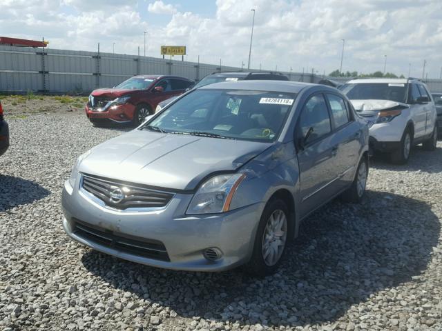 3N1AB6AP6CL765785 - 2012 NISSAN SENTRA 2.0 GRAY photo 2