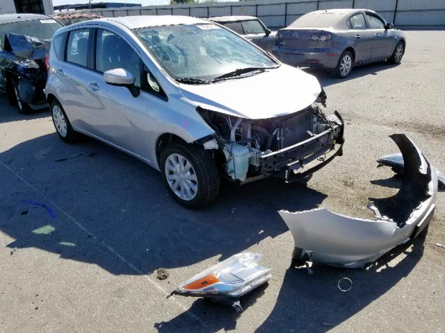 3N1CE2CP7FL382464 - 2015 NISSAN VERSA NOTE SILVER photo 1