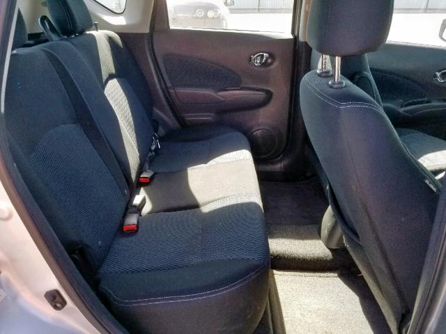 3N1CE2CP7FL382464 - 2015 NISSAN VERSA NOTE SILVER photo 6