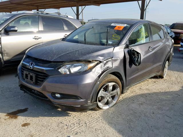 3CZRU5G56HM715667 - 2017 HONDA HR-V EX CHARCOAL photo 2